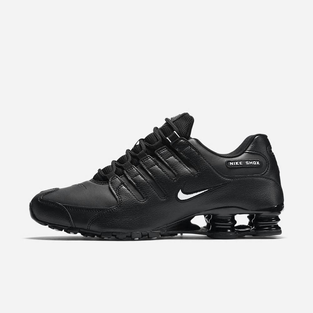 Sneakers Nike Shox NZ Noir 3968-471 Black/White Homme | VPI-48437261